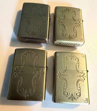 Set 4 Accendini Vintage Style - NUOVI