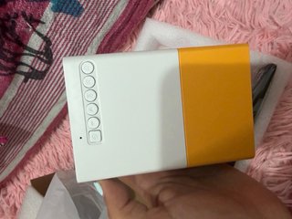 Proyector LED Blanco y Amarillo