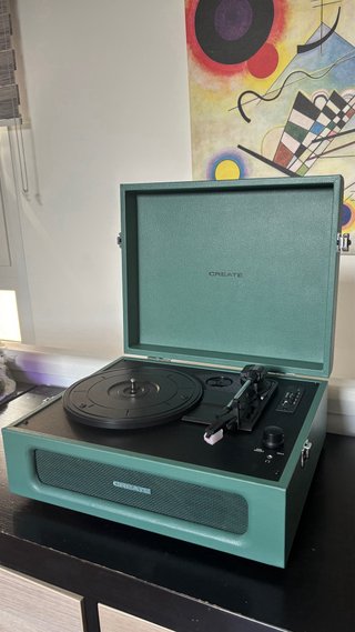 Tocadiscos CREATE Pop Verde