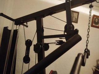 Máquina multiestacion musculación home GYM Adidas.