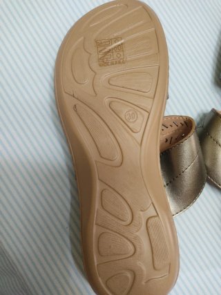 Sandalias Mujer Dorado/Plateado