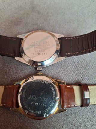 Lote 2 Relojes Citizen y Nivada