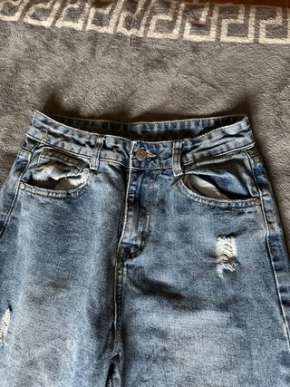 Pantalón mujer vaquero nuevo ancho boyfriend xs