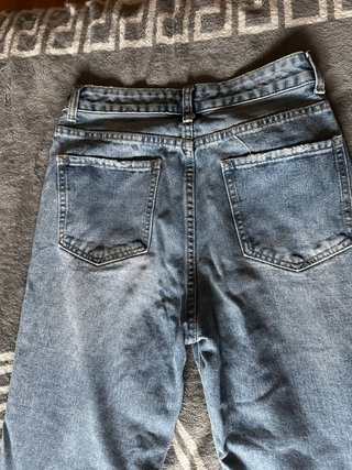 Pantalón mujer vaquero nuevo ancho boyfriend xs