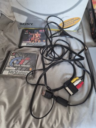 Consola PlayStation 1 PS1 + Caja + Juegos