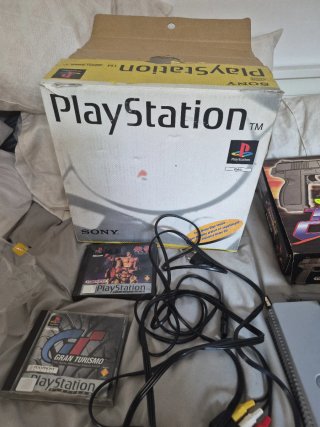 Consola PlayStation 1 PS1 + Caja + Juegos