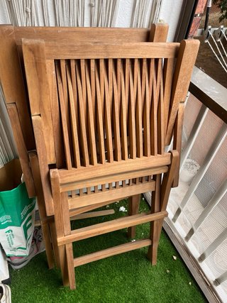 Pack 2 Sillas Madera Exterior
