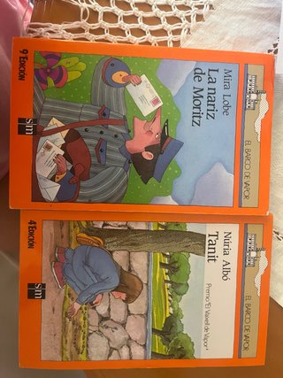 2 libros infantiles el barco de vapor