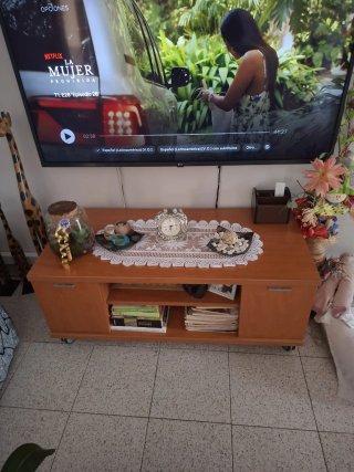 Mueble TV madera