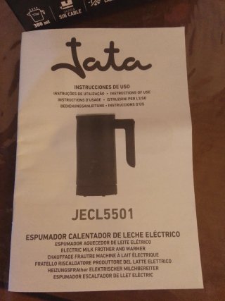 Jata Espumador Calentador Leche Eléctrico