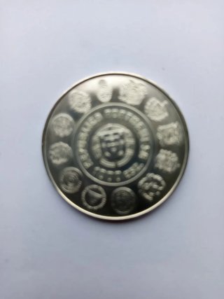 Moneda 1000 Escudos Portugal Danza