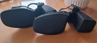 Sandalias Castañer Negras