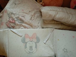 Chichonera,funda y edredón Minnie Mouse de Maxicun