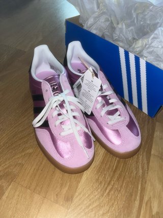 Adidas Gazelle Indoor Rosa y Marrón