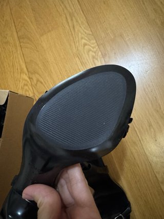 Sandalias Mango Tacón Negro Talla 37