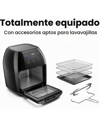 Freidora Aire Multifunción Chefman 10L
