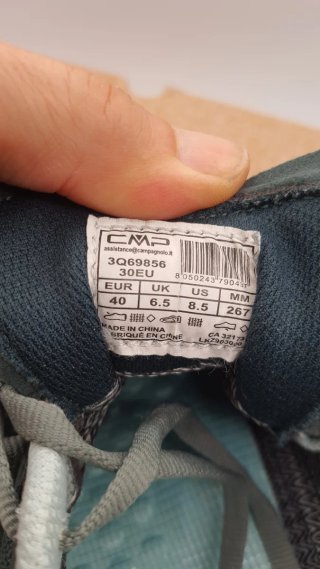 CMP Scarpe Donna 40 Rahmsy Waterproof come nuove