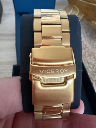 Reloj Viceroy Cronógrafo Negro y Dorado