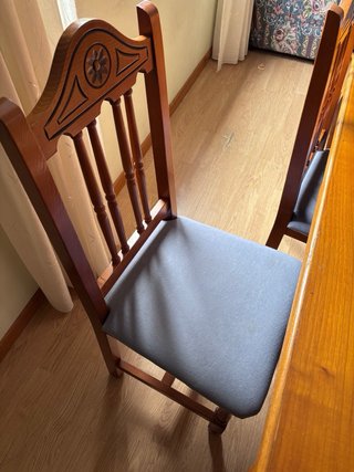 Mesa de comedor y 6 sillas