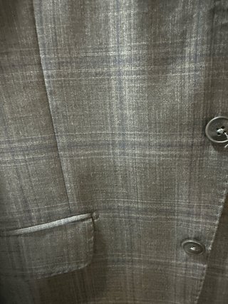 Traje Hackett estilo inglés gris a cuadros