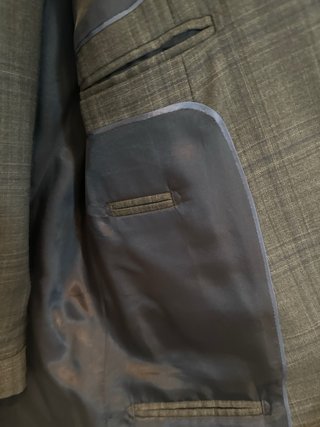 Traje Hackett estilo inglés gris a cuadros