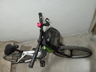 Bicicleta infantil B'TWIN 100 blanca