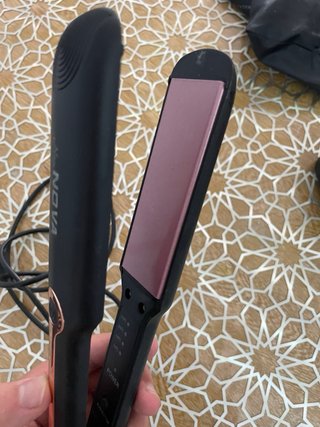Plancha Nova Negra y Rosa