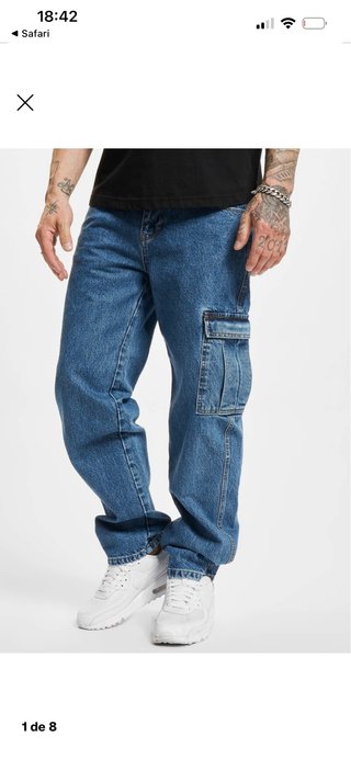 Pantalones vaqueros cargo DNGRS talla XXL