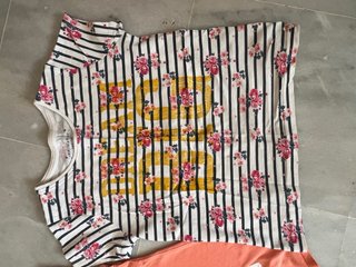 Lote 2 camisetas niña