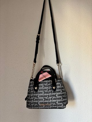 Bolso Juicy Couture Mujer Negro Gris