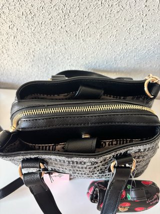 Bolso Juicy Couture Mujer Negro Gris