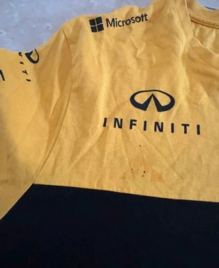 Camiseta Renault F1 Carlos Sainz Talla XL