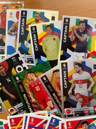 Lote Match Attax eurocopa 2024