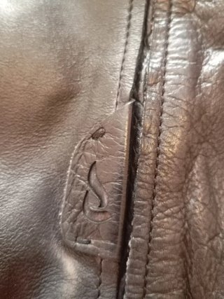 Bolso Mochila Piel Abbacino Negro y correa Marrón
