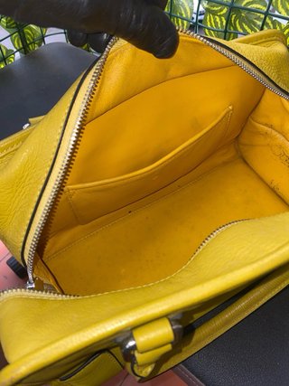 Bolso Loewe Amazona 28 Amarillo