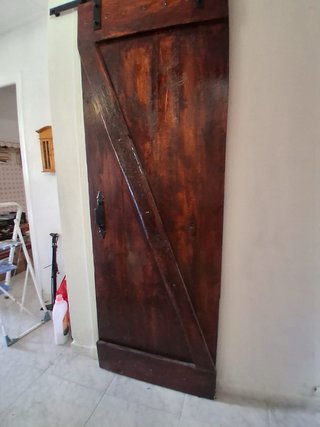 PUERTA CORREDERA DE MADERA MASISA