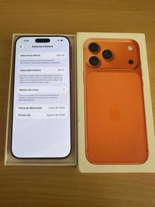 iPhone 17 Pro Max Naranja 256GB