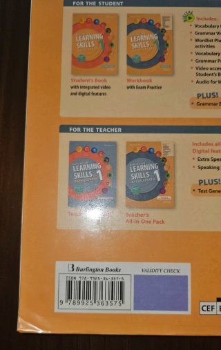 9789925363575 Burlington Learning Skills 1 bachill
