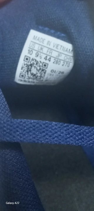 Deportivas Adidas Azul/Marrón Nuevas talla 10