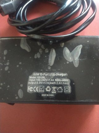 Cargador USB 10 Puertos
