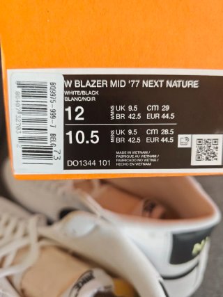 Nike Blazer Mid '77 Talla 44'5