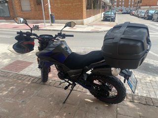 Moto MITO 125cc Enduro Negra/Azul