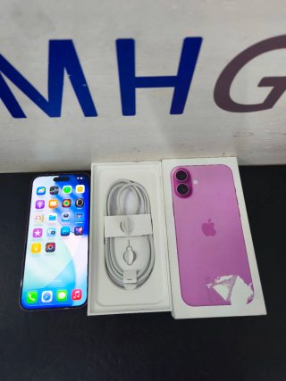 iPhone 16 Plus 256GB Rosa Batería 92%