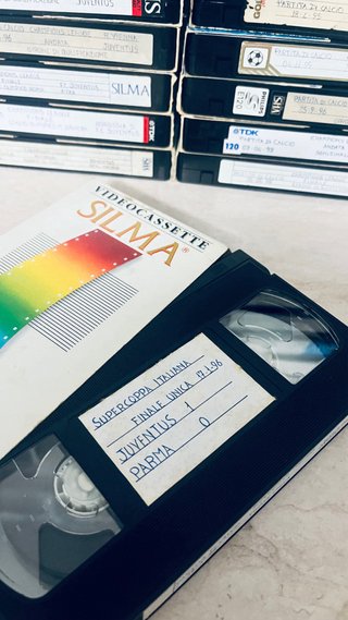 VHS Juventus Anni '90 Registrazioni