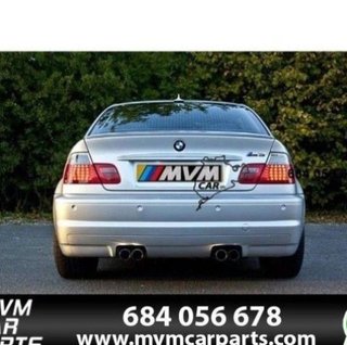 Paragolpes trasero BMW Serie 3 E46 Coupe tipo M3