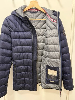 Chaqueta Napapijri Aerons Azul con Capucha