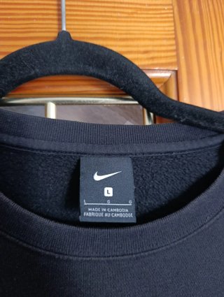 Sudadera Nike Negra Hombre
