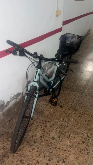 Bicicleta Paseo Riverside Gris Claro