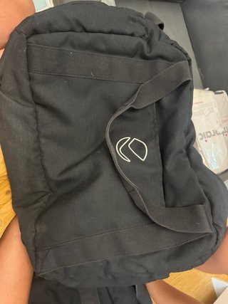 Bolsa para cochecito negra