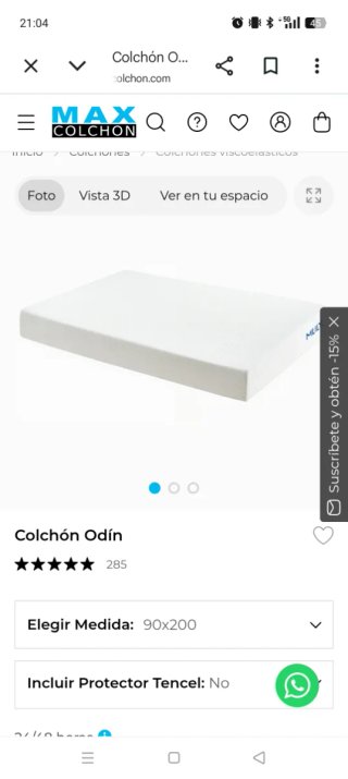 Cama nido polipiel + 2 colchones 90x200